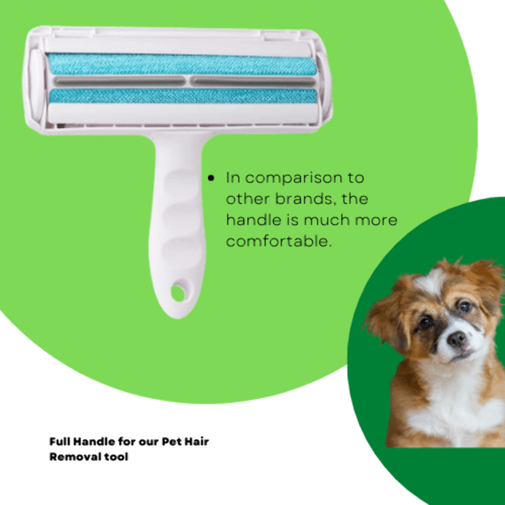 Professional Reusable Pet Hair Removal Roller for Furniture, Carpets, and Vehicle Interiors