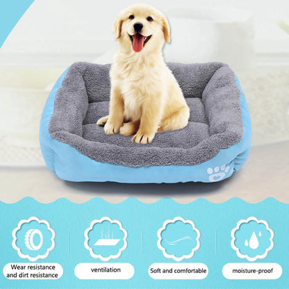 Small Dog Winter Warmth Pet Bed - Cozy Sleeping Solution for Your Pet