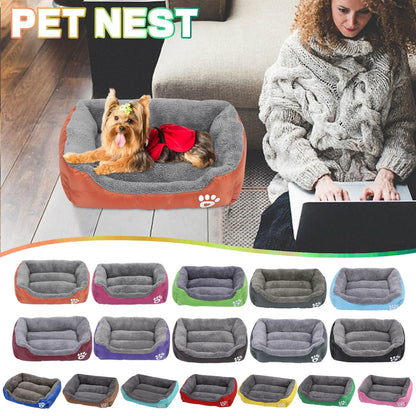 Small Dog Winter Warmth Pet Bed - Cozy Sleeping Solution for Your Pet