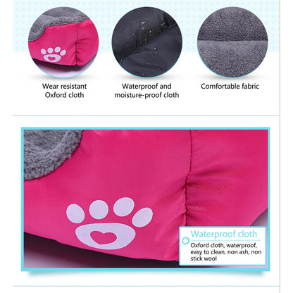 Small Dog Winter Warmth Pet Bed - Cozy Sleeping Solution for Your Pet